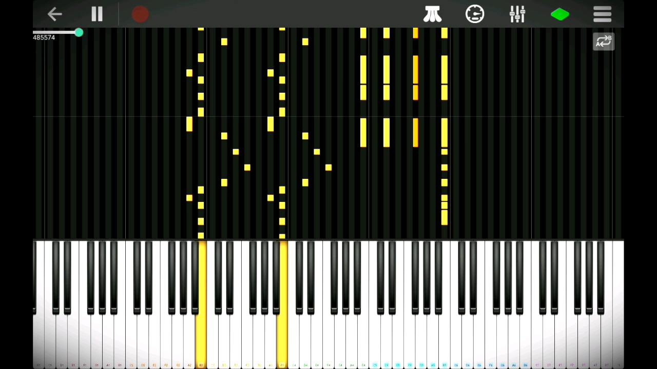茸茸处刑曲自制钢琴 (手酸)