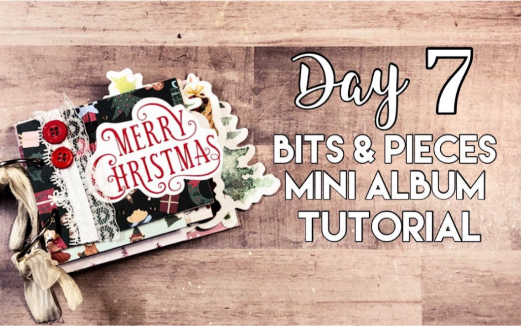 【相册】简单活页圣诞相册junkjournal制作教程|Bits & Pieces Mini Album Tutorial哔哩哔哩bilibili