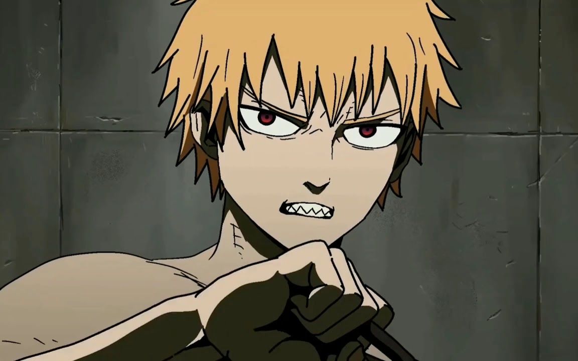 电锯人粉丝自制电次变身动画