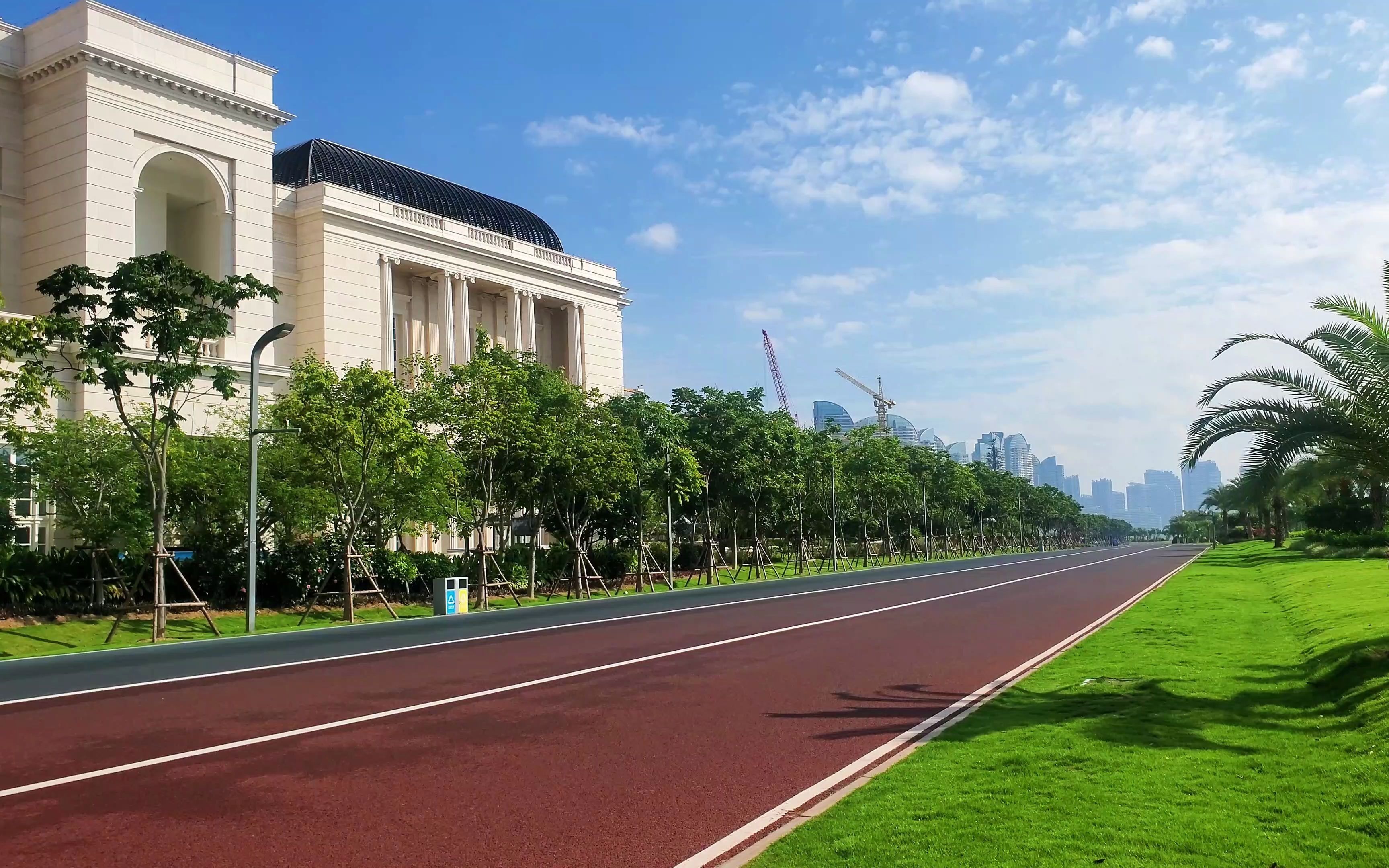 这应该是厦门未来的黄金海岸吧,同安区滨海西海峡大道