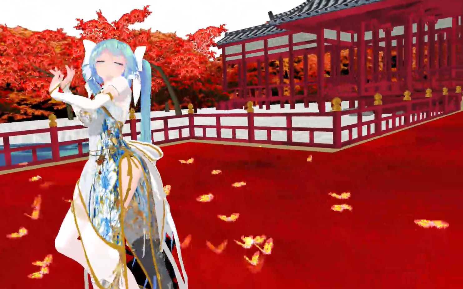 【mmd】牵丝戏【凤凰旗袍初音未来】【2】_哔哩哔哩 (゜-゜)つロ 干杯