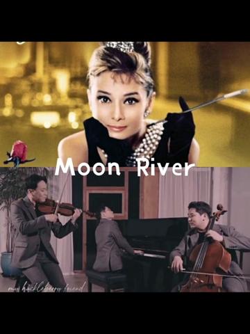 《moon river》(月亮河)是一首由奥黛丽·赫本演唱的歌曲,第一次亮相