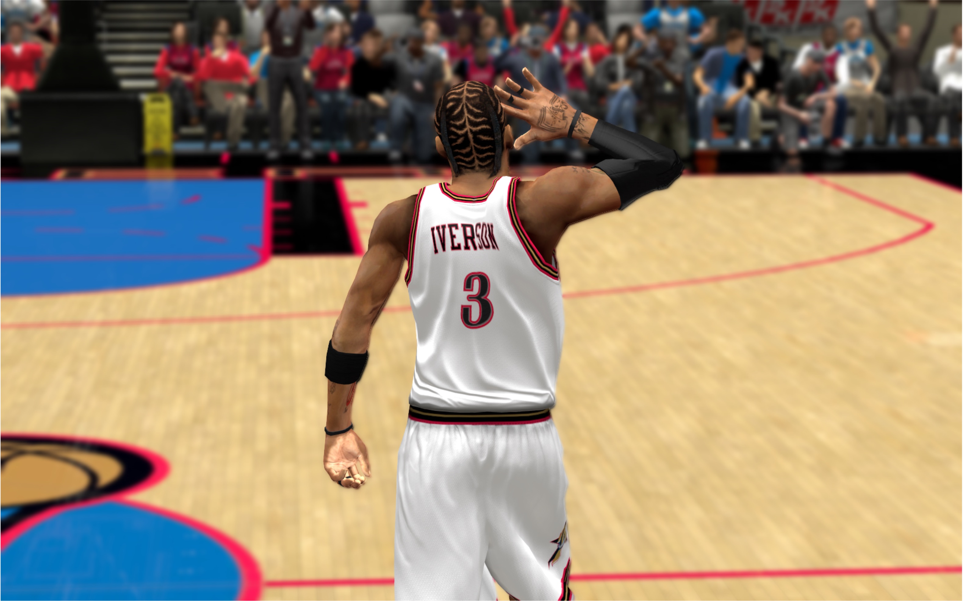 nba2k14 复刻艾弗森经典动作