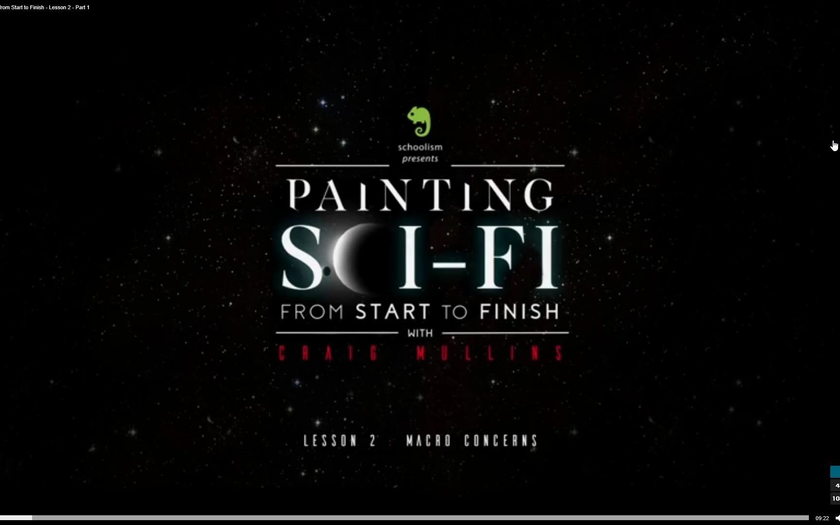 中文字幕 02 宏观关注点 Painting Sci Fi from Start to Finish 02Macro Concerns哔哩哔哩bilibili