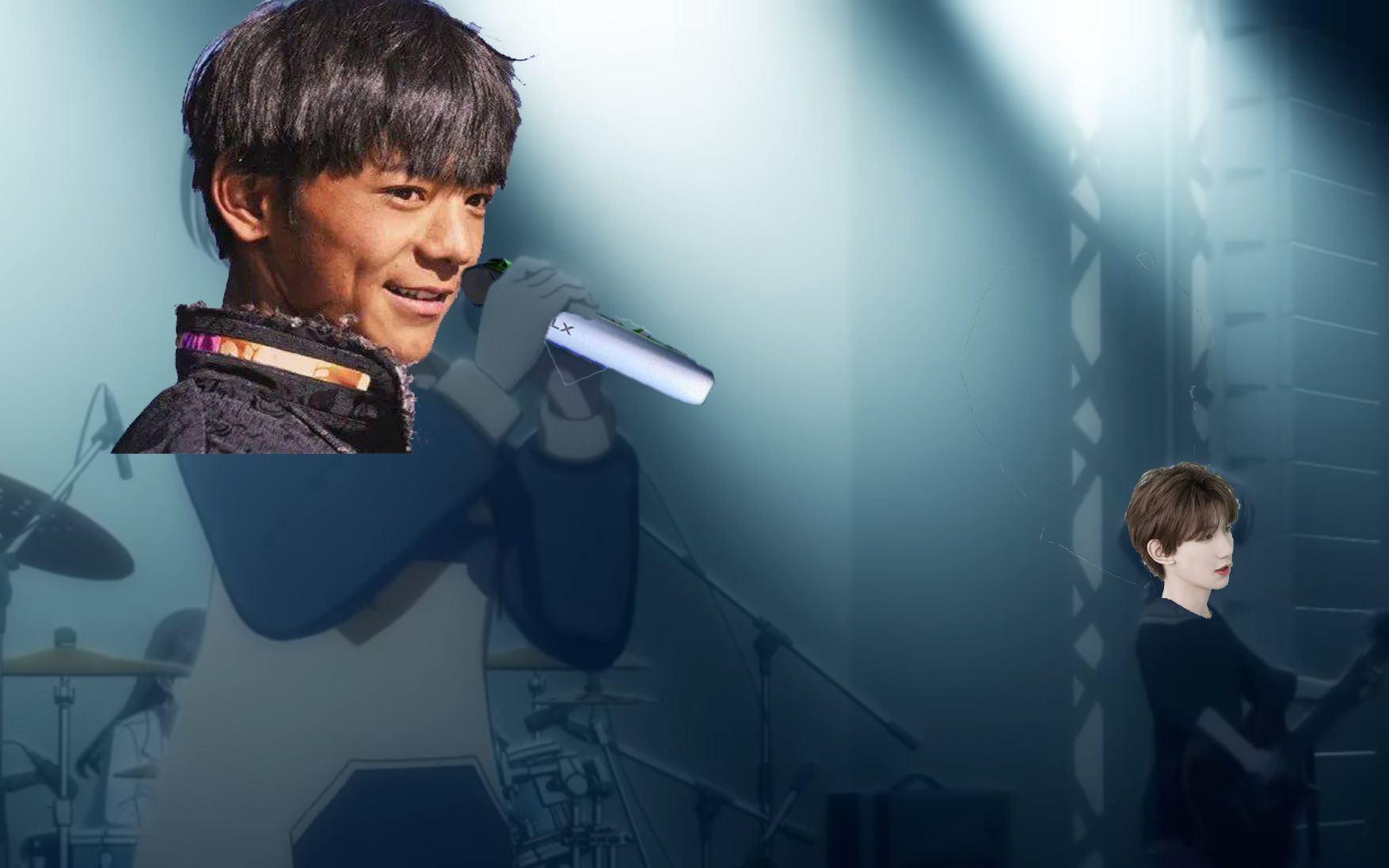 春日影(丁真.ver)丁真唱歌毫不怯场从容自若好有魅力