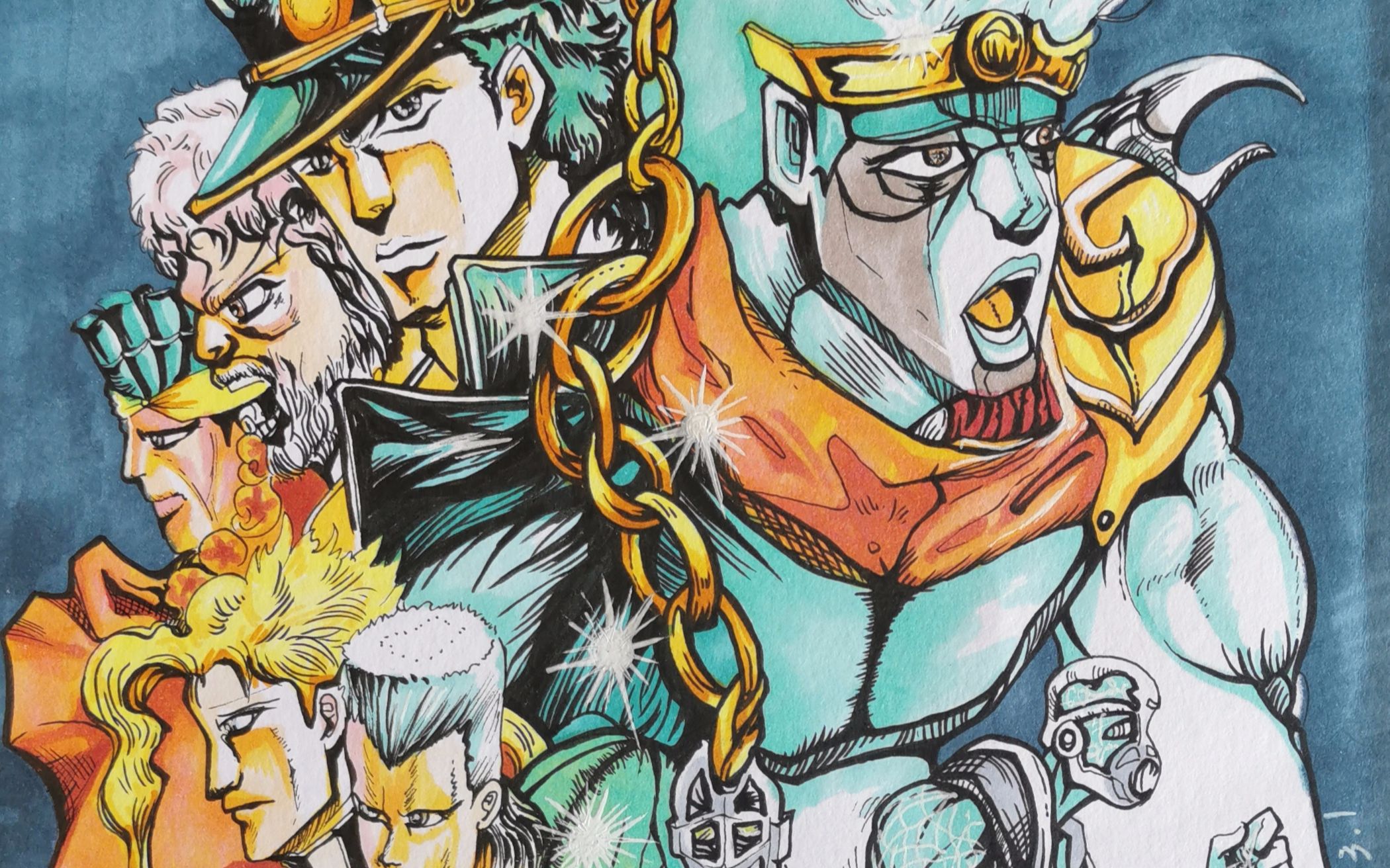 【彩绘】jojo的奇妙冒险