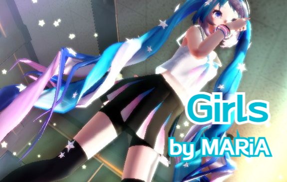 [图]【MMD】黄昏教室中的星光Miku【渲染测试】