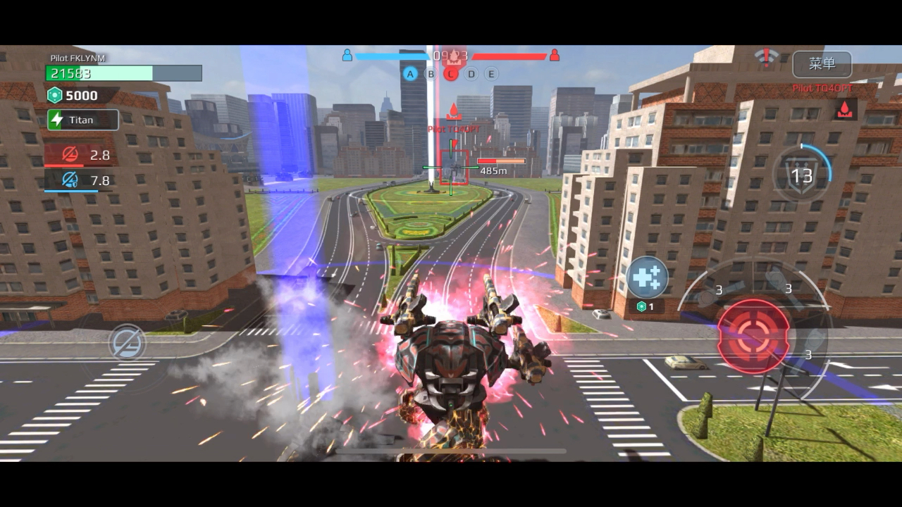 【War Robots】中毒VS中定枪