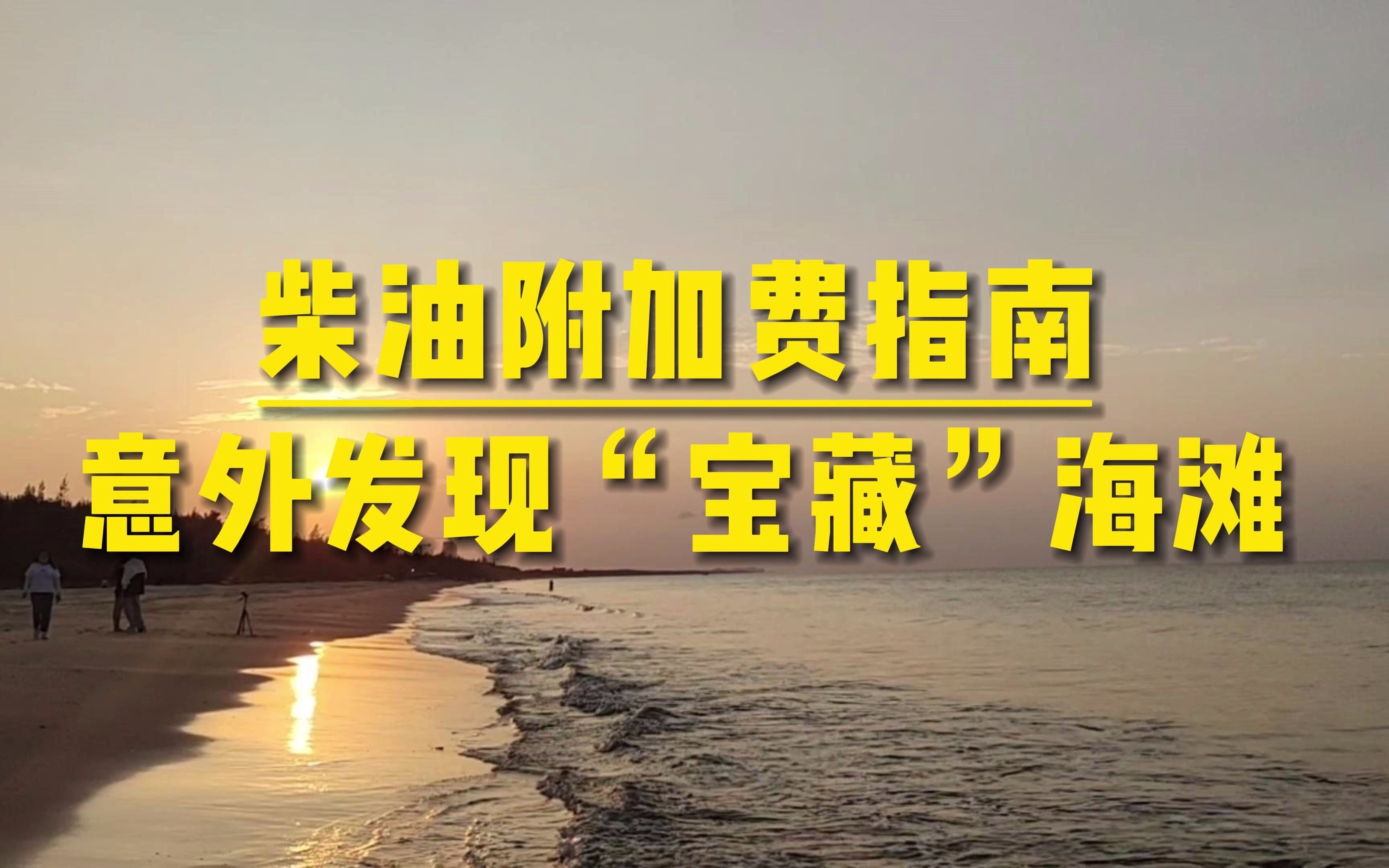 海南缴纳柴油附加费指南丨晚上在海边吹着海风吃烧烤哔哩哔哩bilibili