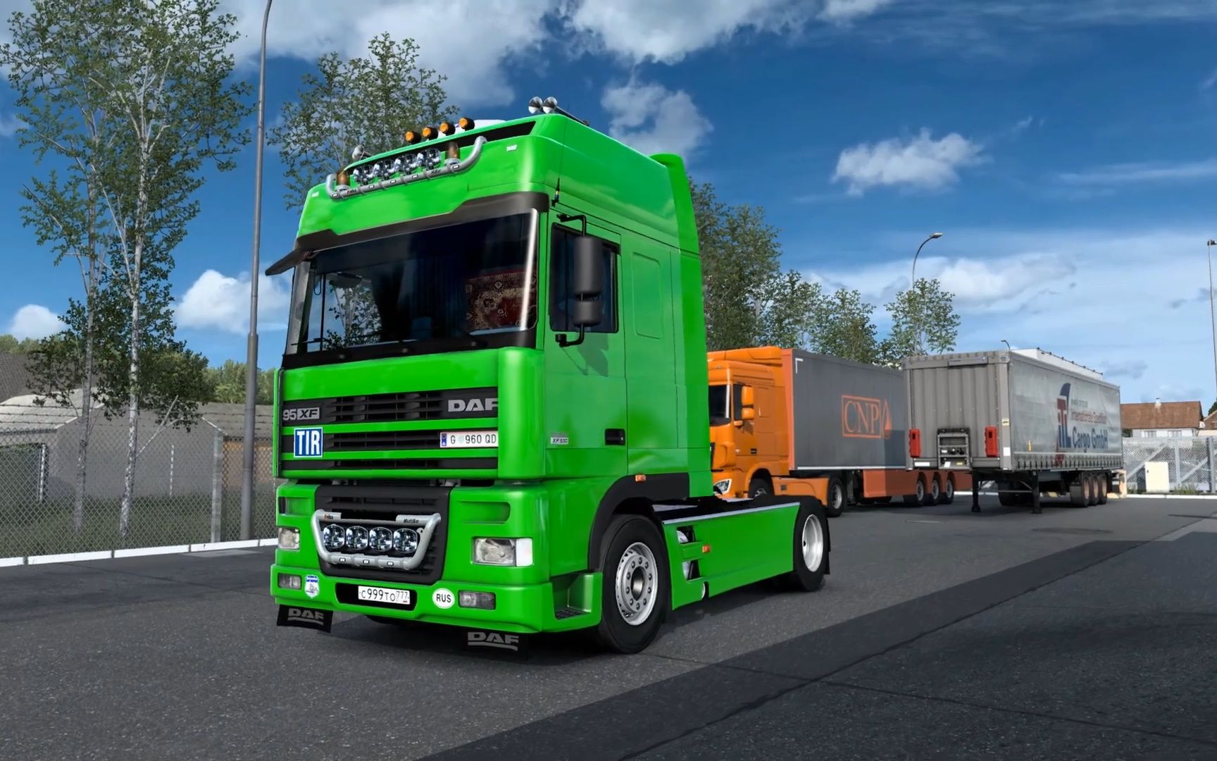 欧卡2 v1.46 | 达夫daf 95xf 精品车头 【卡车模组】