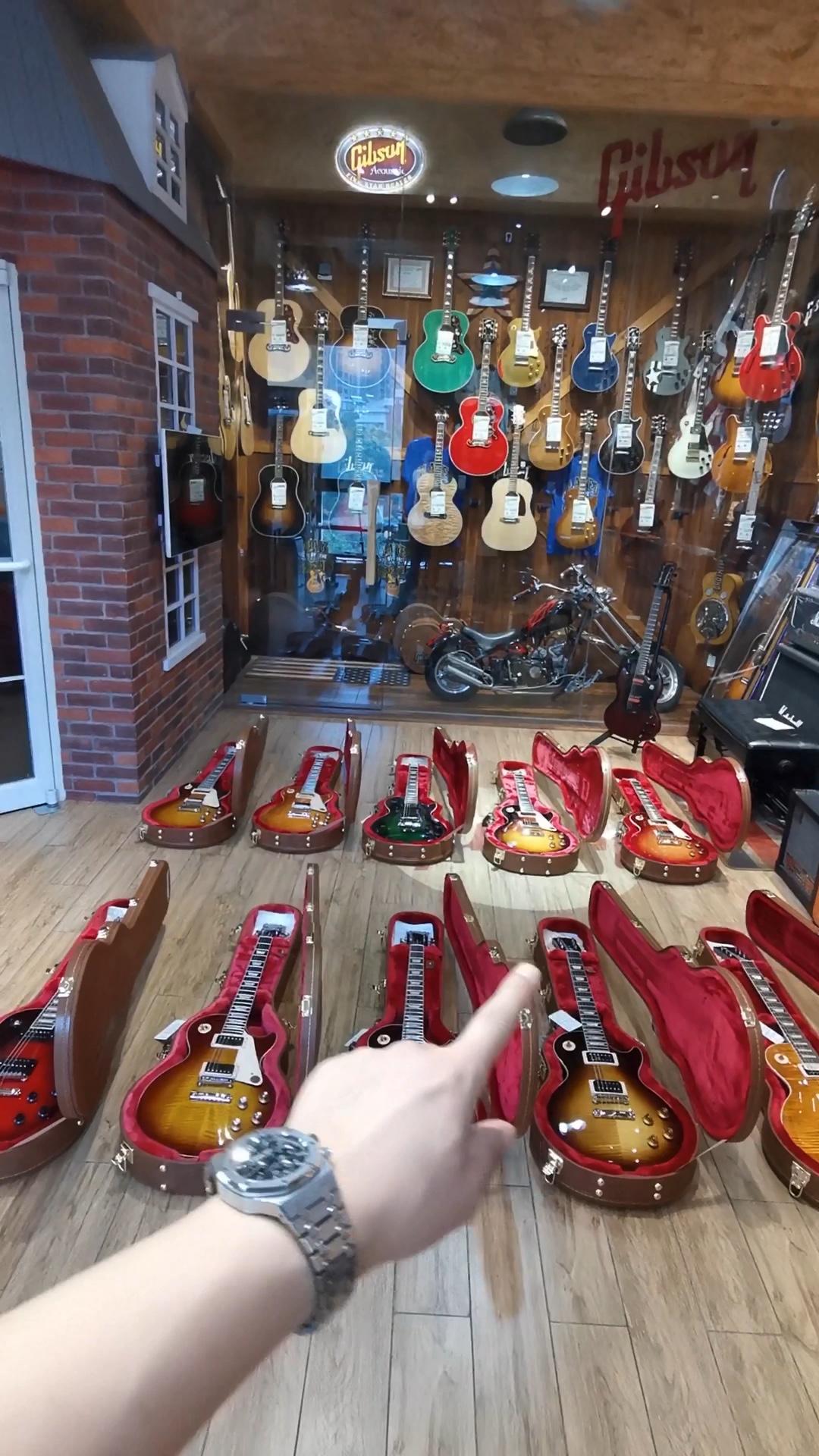 啊终于来了一些gibson飞琴行