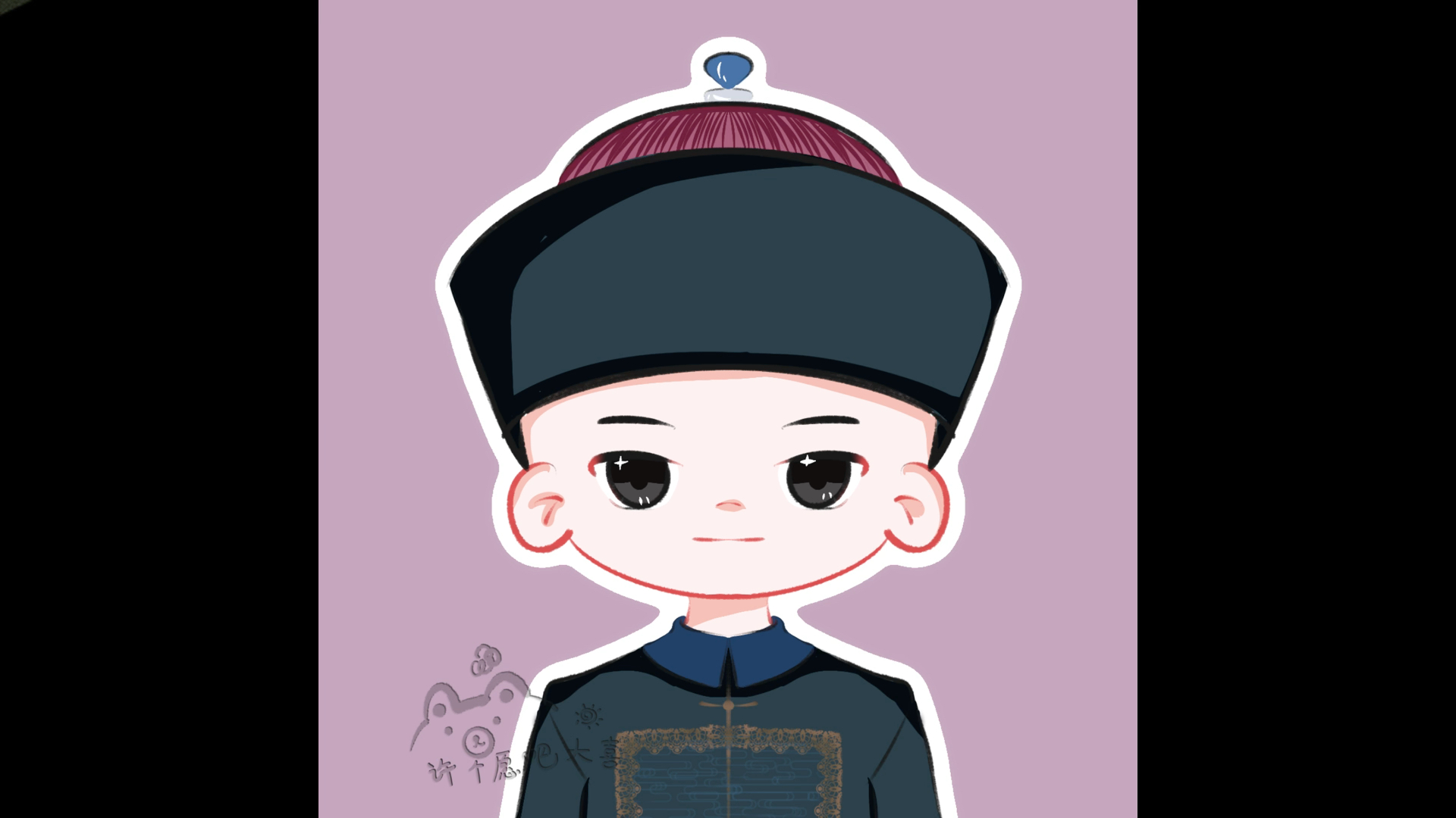 当尔康变成卡通版_哔哩哔哩_bilibili