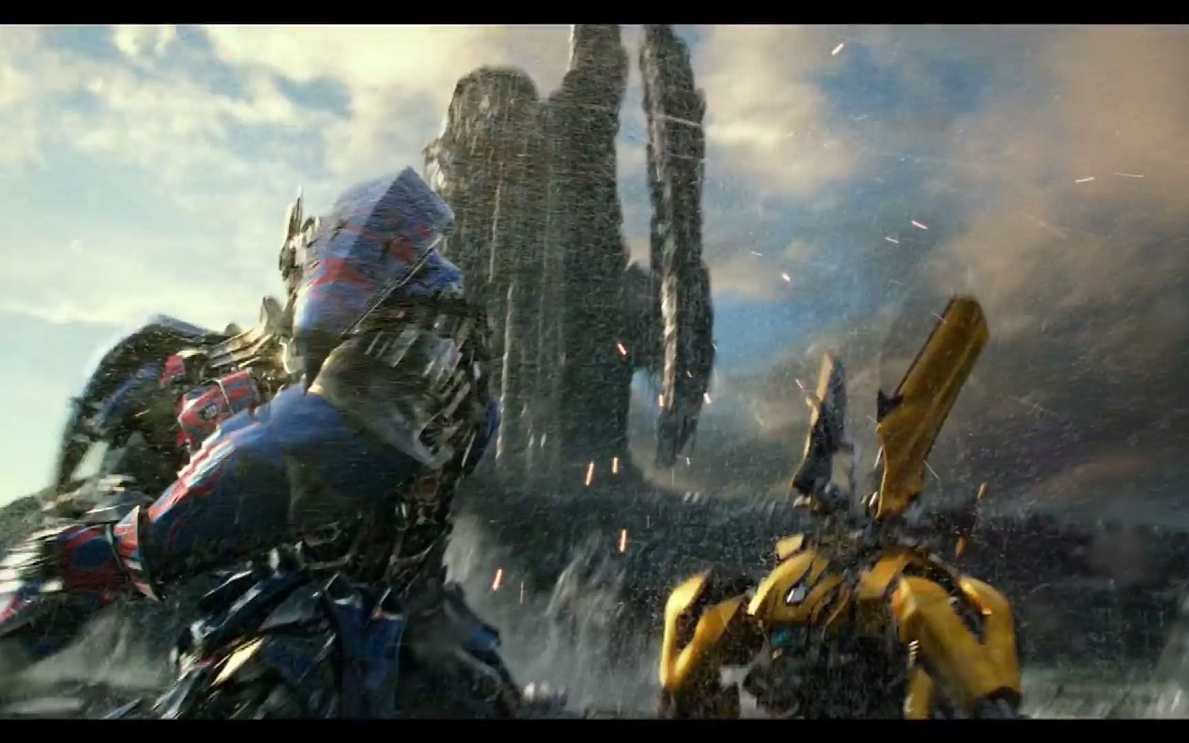 变形金刚5擎天柱被迷惑大战大黄蜂最后醒悟