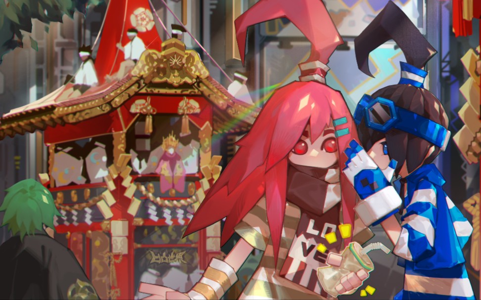 呆毛姐弟呜呜呜〈凹凸世界〉_哔哩哔哩_bilibili