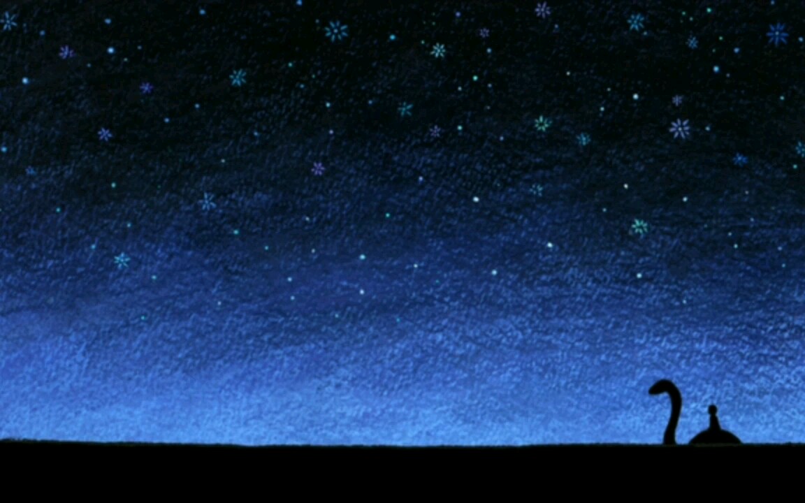 哆啦A梦高清壁纸星空图片
