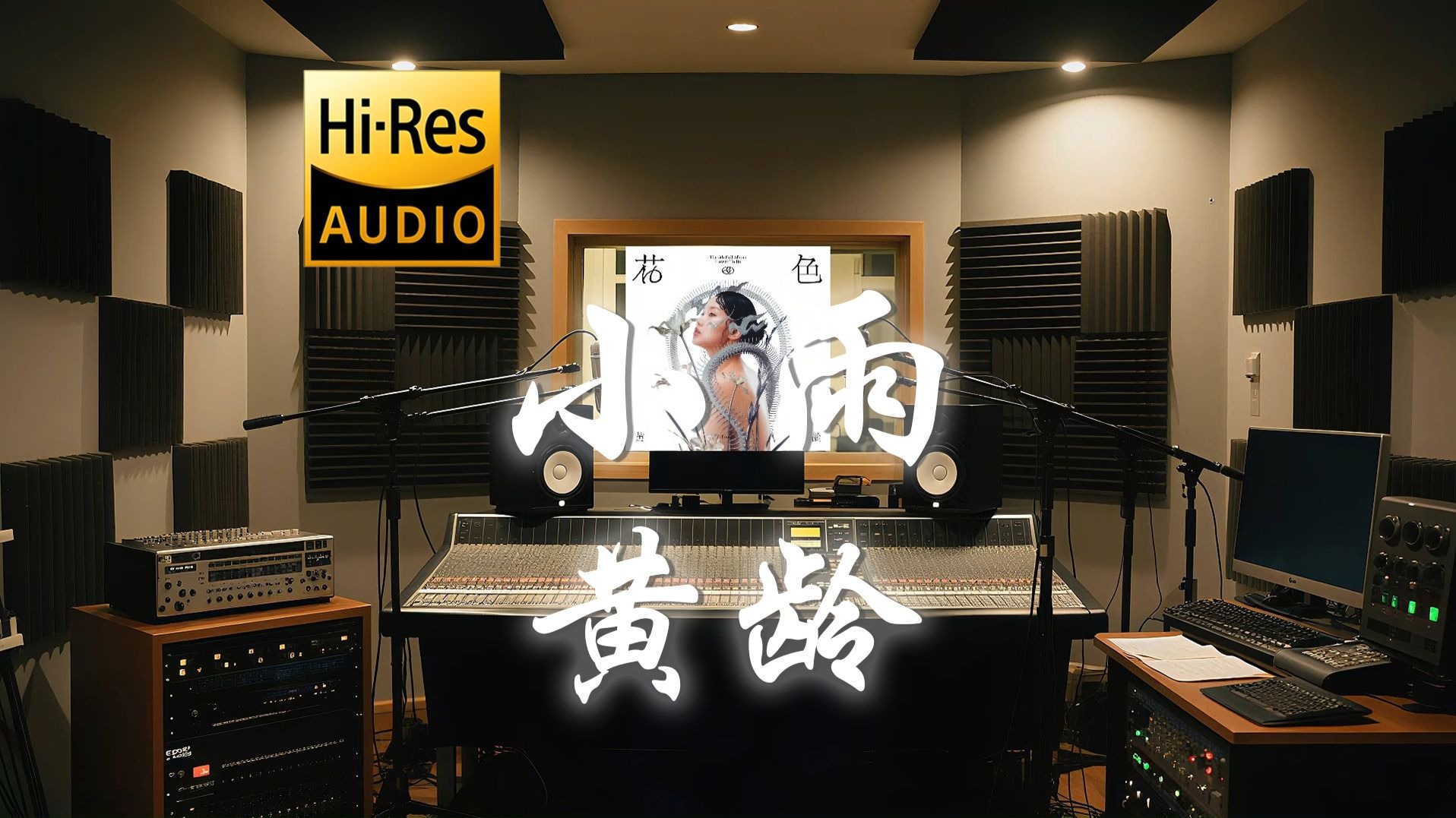 【??-???·无损】黄龄《小雨》歌词纯享版 - “一点一滴淅淅沥沥一句又一句  年轮刻下的伏笔 是我们的秘密”