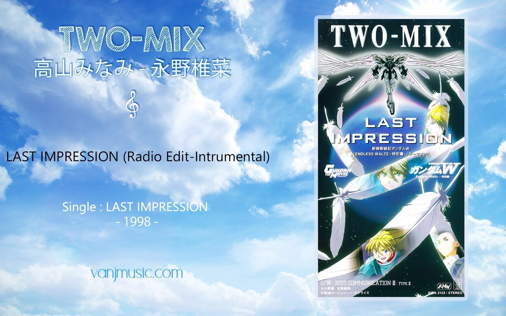 [图]TWOMIX LAST IMPRESSION Radio Edit Intrumental Remaster