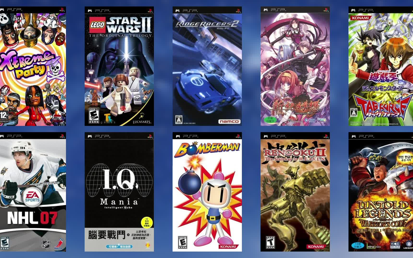 【psp】psp游戏封面艺术赏(第二辑)(501-1000)