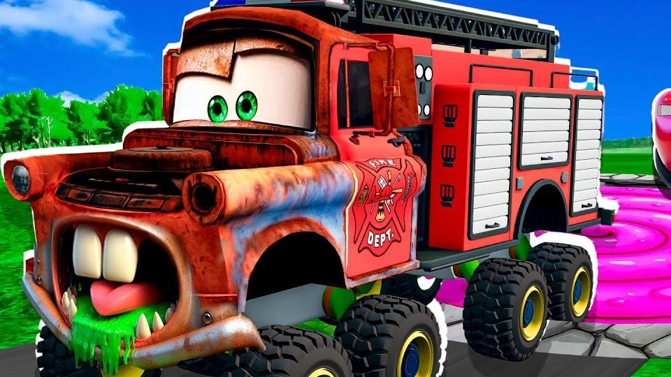 赛车总动员变异怪兽车!闯入二次元冒险世界