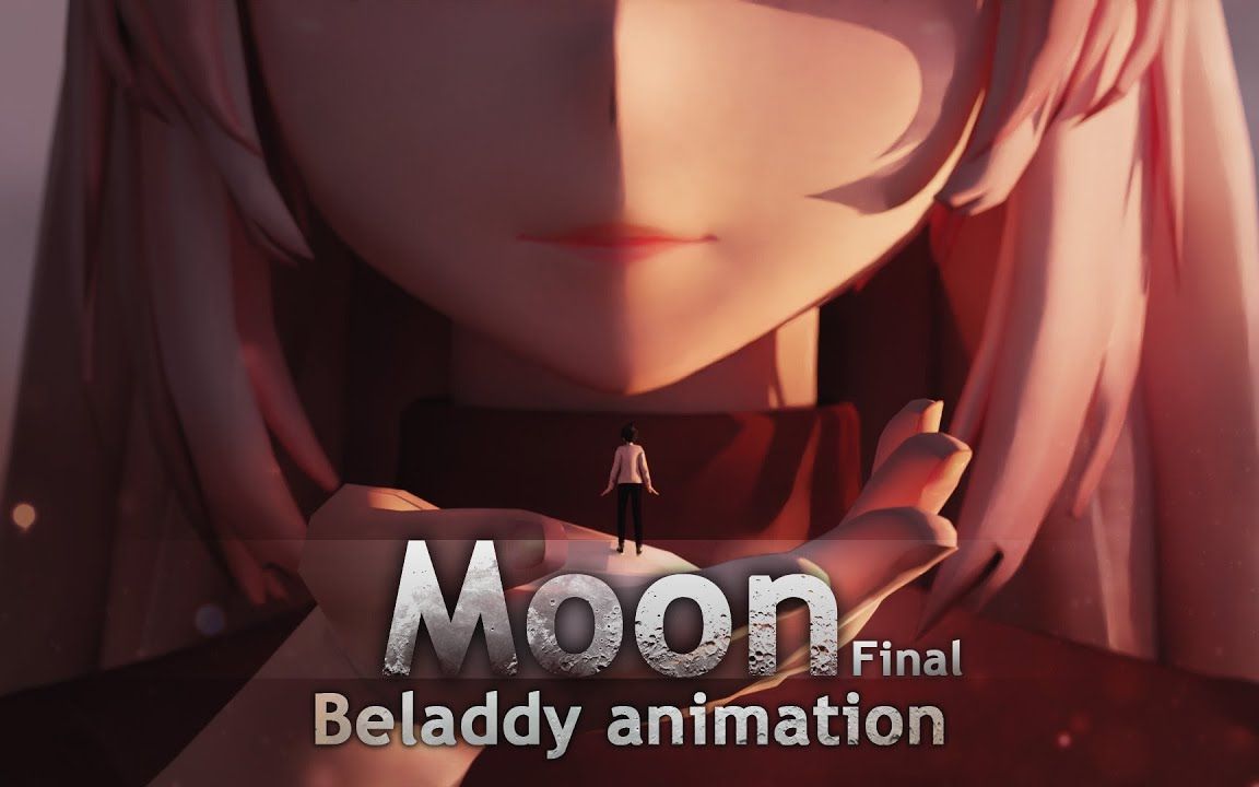 [图]巨大化巨型少女 moon 2. Final (Giantess growth animation)