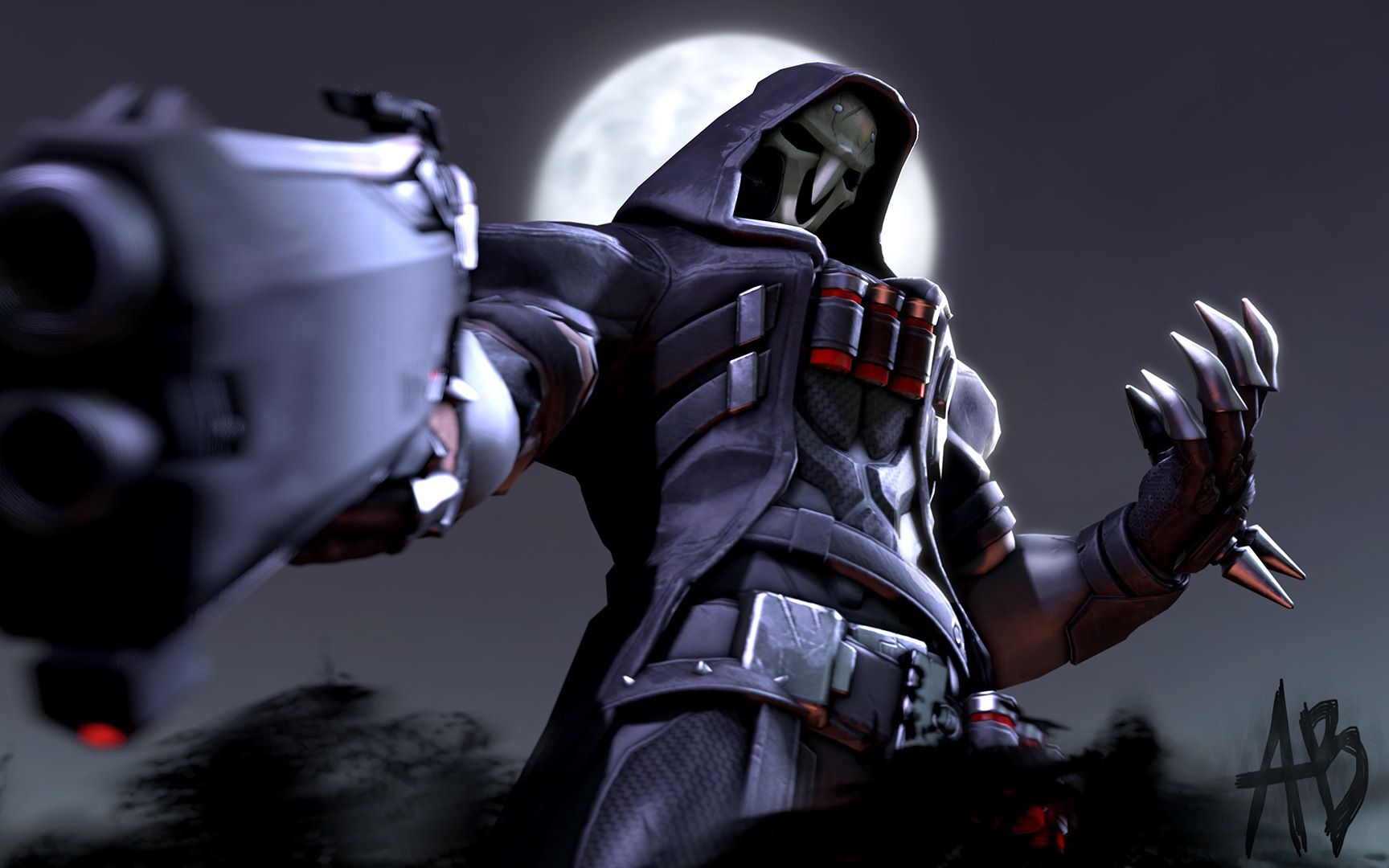 守望先锋被奶t嫌弃的谐星死神这一刻终于站了起来