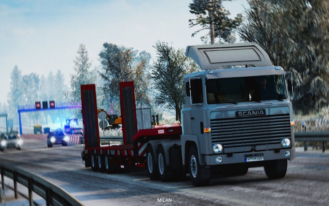 【youtube】欧卡2mod_斯堪尼亚1系声音mod_scania 1 series sound 140