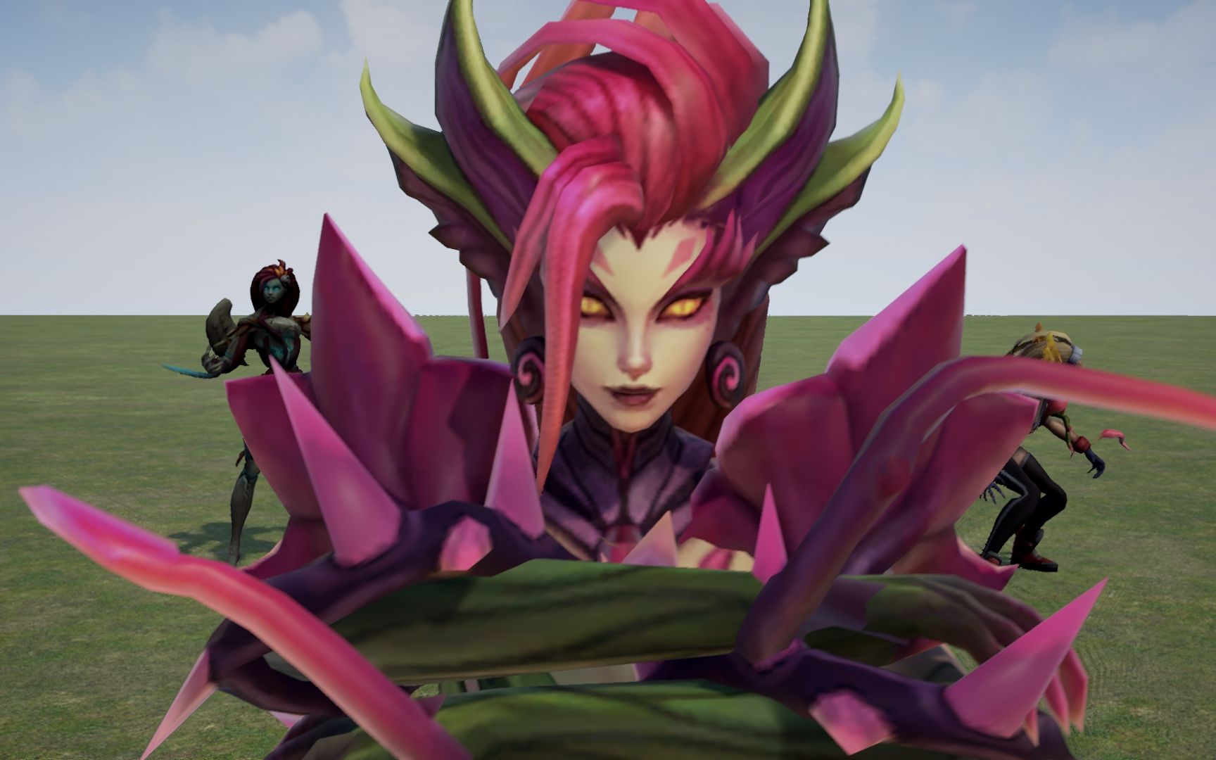 只是一朵无害的鲜花[英雄联盟婕拉模型]_哔哩哔哩 (゜-゜)つロ 干杯