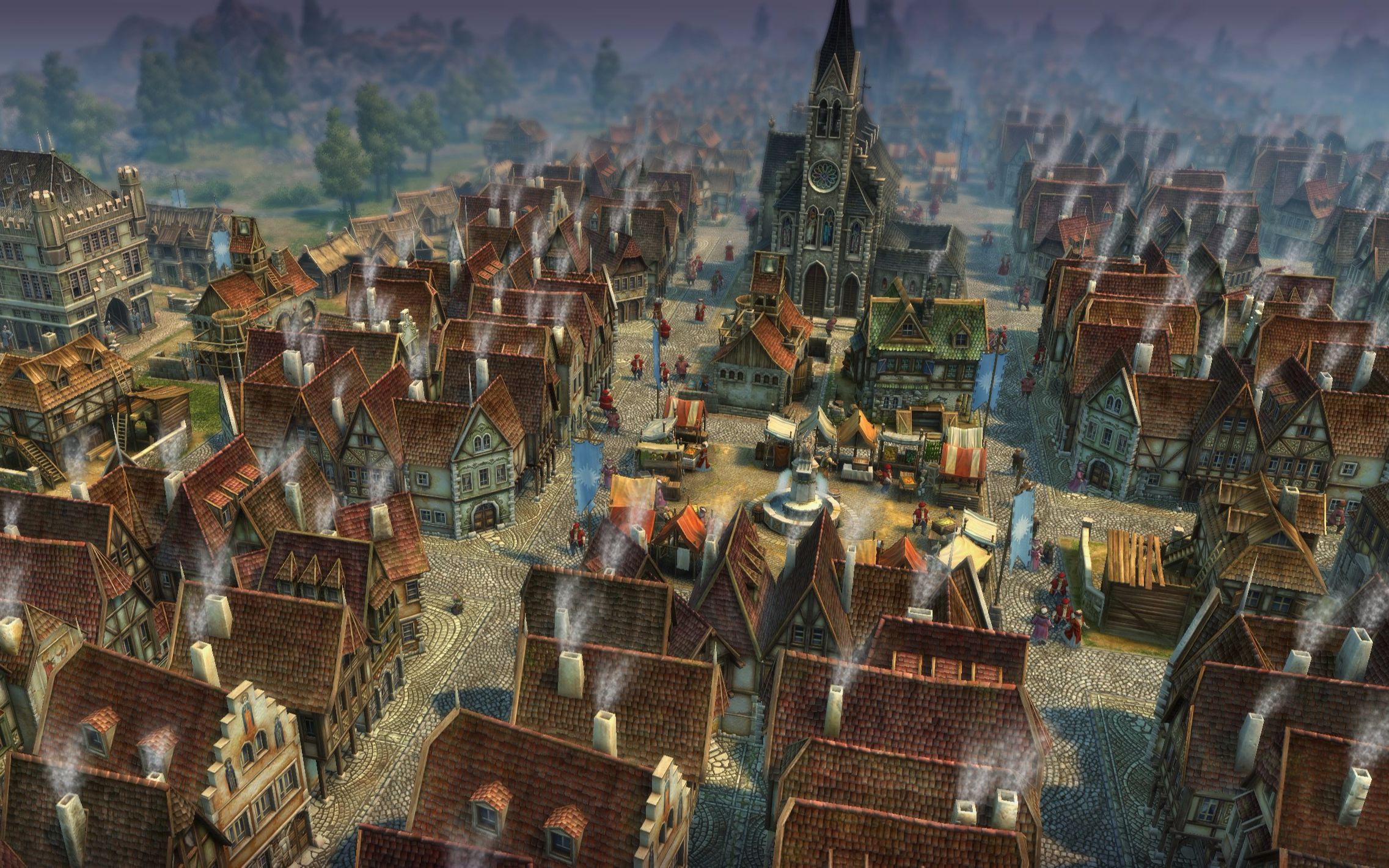 【纪元1404 攻略】城市规划和经济重心