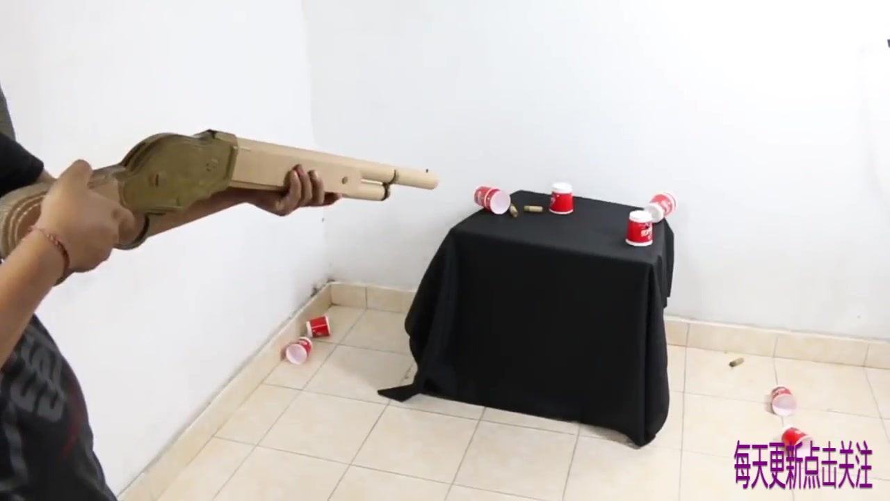 用纸板diy一把吃鸡m1887