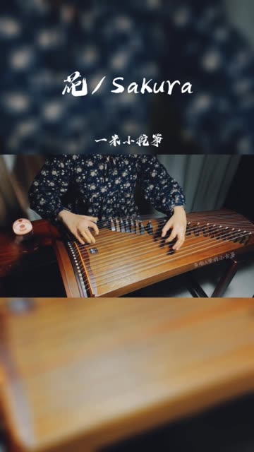 鞠婧祎的《花》用民族乐器古筝弹出来,太唯美了!