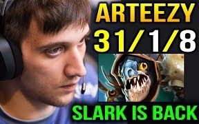 【DOTA2】ARTEEZY 31杀超神斯拉克  SLARK IS BACK BOYS哔哩哔哩bilibili