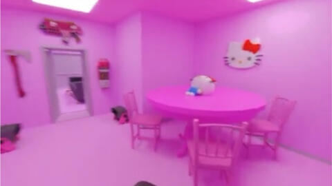 Level 974 Hello Kitty  The Backrooms 