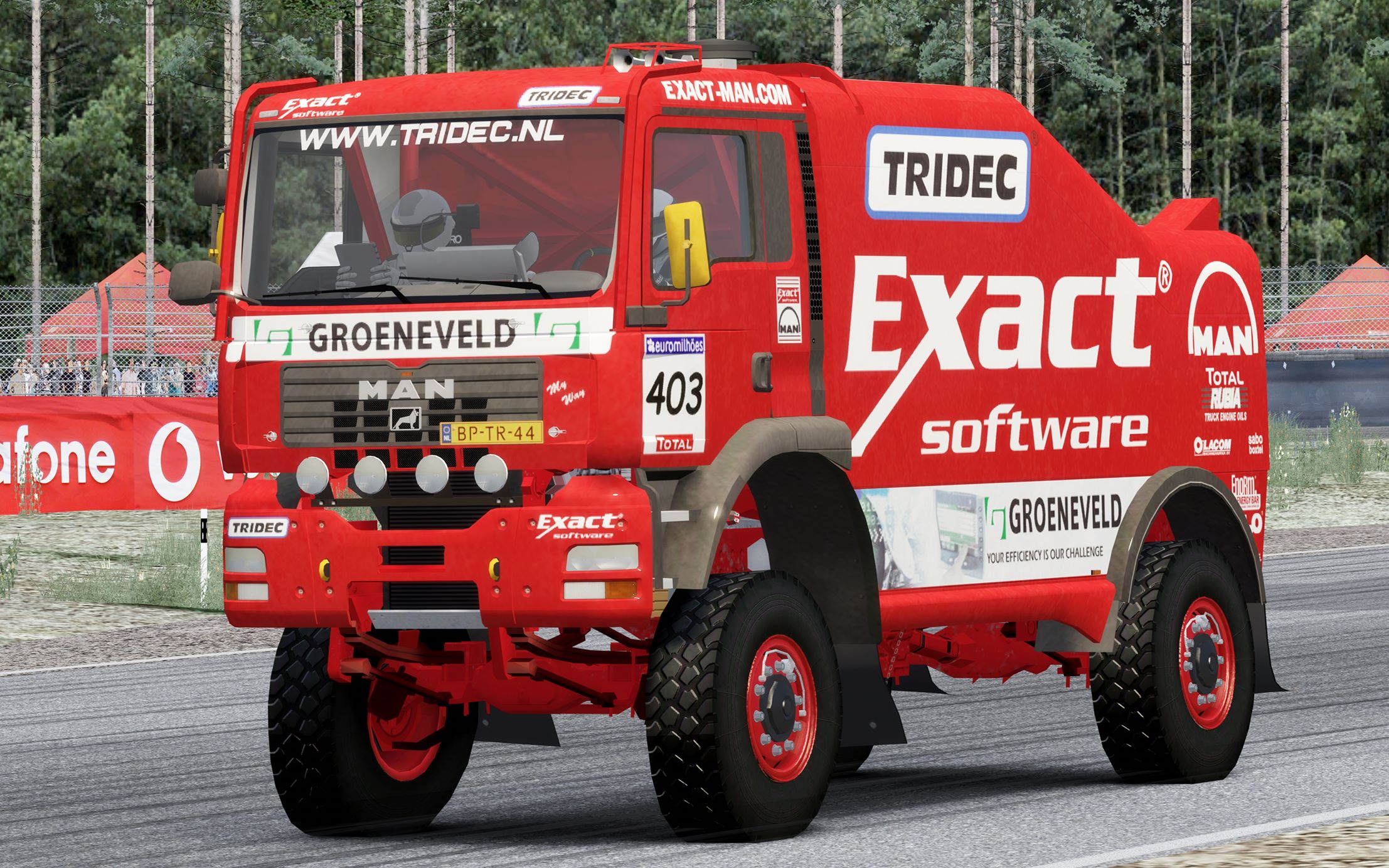 神力科莎mod分享-man tga达喀尔卡车组赛车