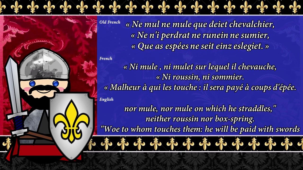 古法语听起来是什么样的