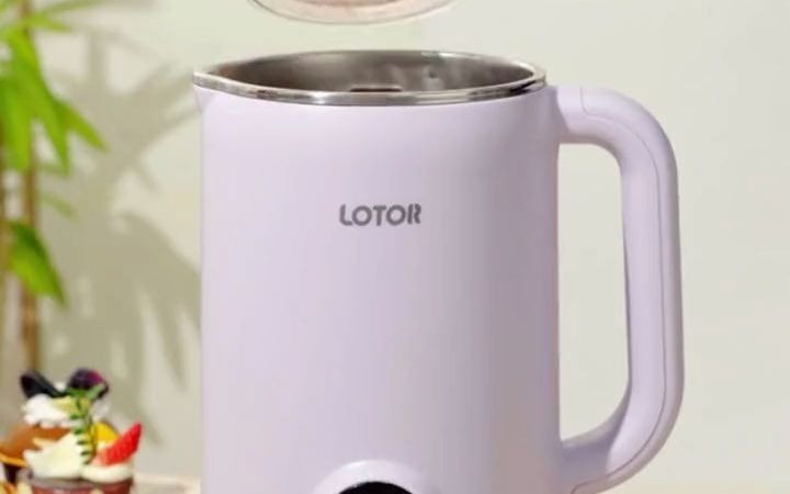 智能破壁机LOTOR轻养豆浆机免过滤全自动家用免煮洗多功能小浣熊静音破哔哩哔哩bilibili