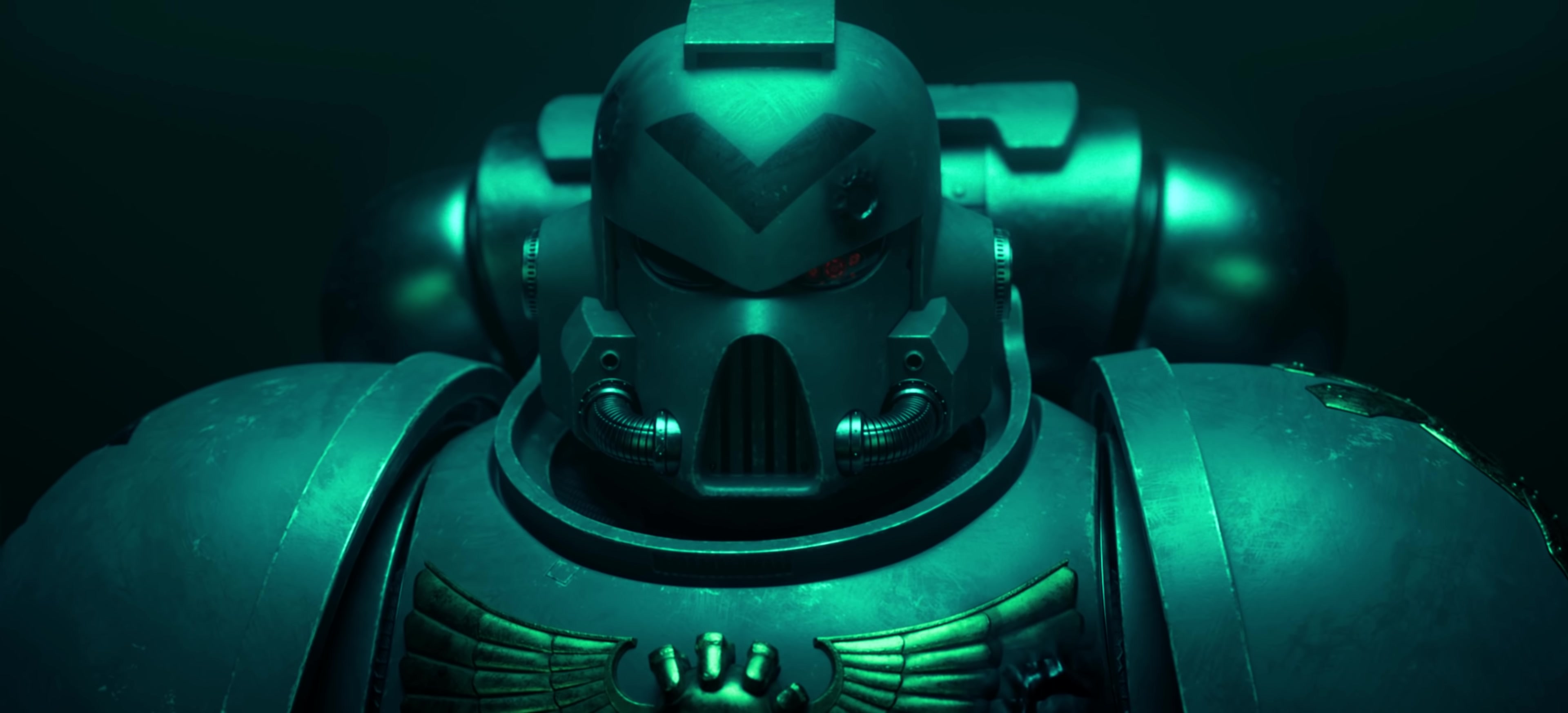 战锤40k同人cg动画 astartes p5 赞美机神 4k高清 油管1小时10万赞