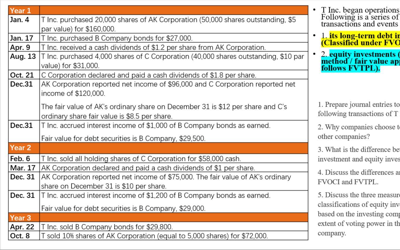 [图]UIC 超神学长 principle of accounting 自己出的题