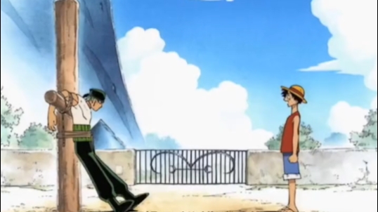 索隆是第一个上船的