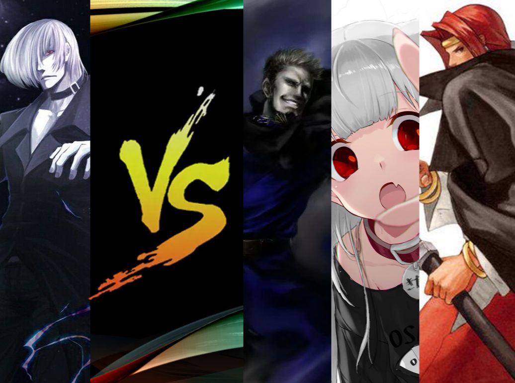 【mugen】凯兰元素 vs 荒风,布莱克,大师守矢