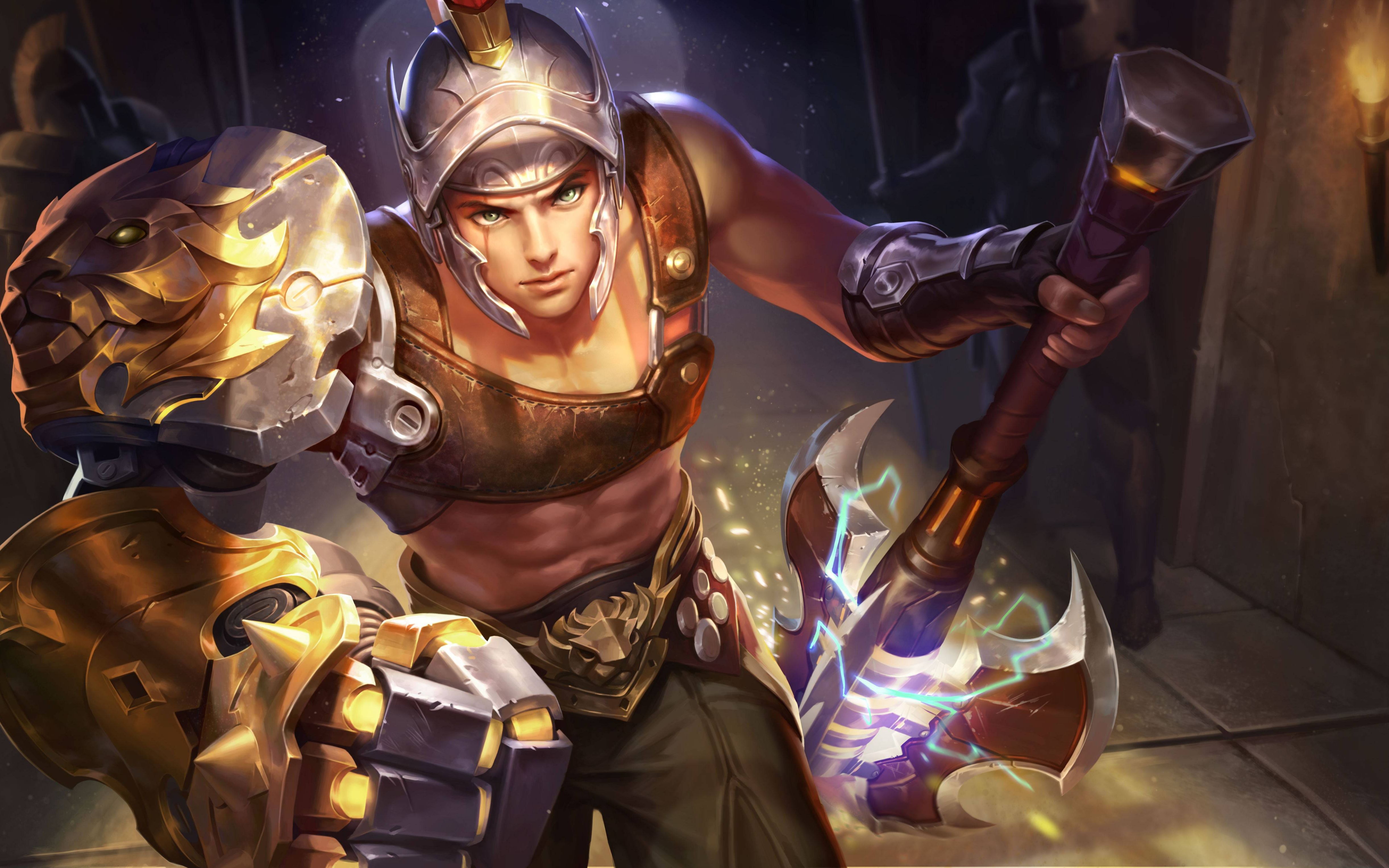 狂铁有回血,有位移,有伤害,简直就是c位的噩梦