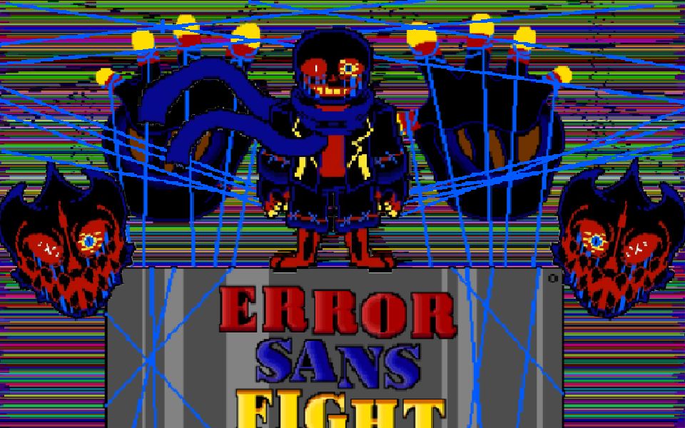 【underverse/地域之诗】错误-error sans fight无作弊死亡通过