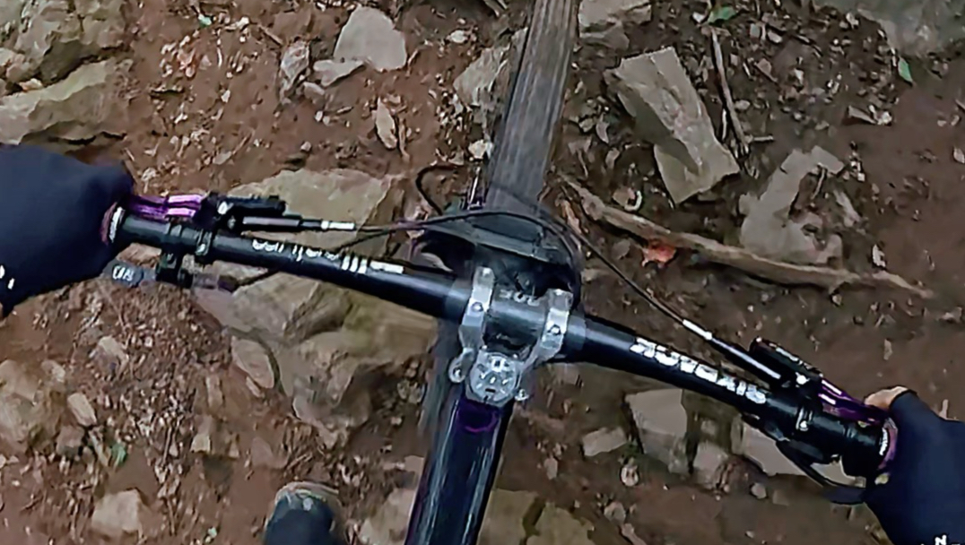 用xc硬尾玩无锡硬派越野路线惠山野猪林