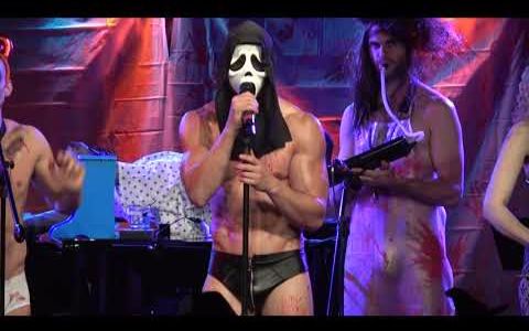 [图]【蒙面唱将】The Skivvies and Nick Adams - Spooky Broadway Trivia-Call Me Medley