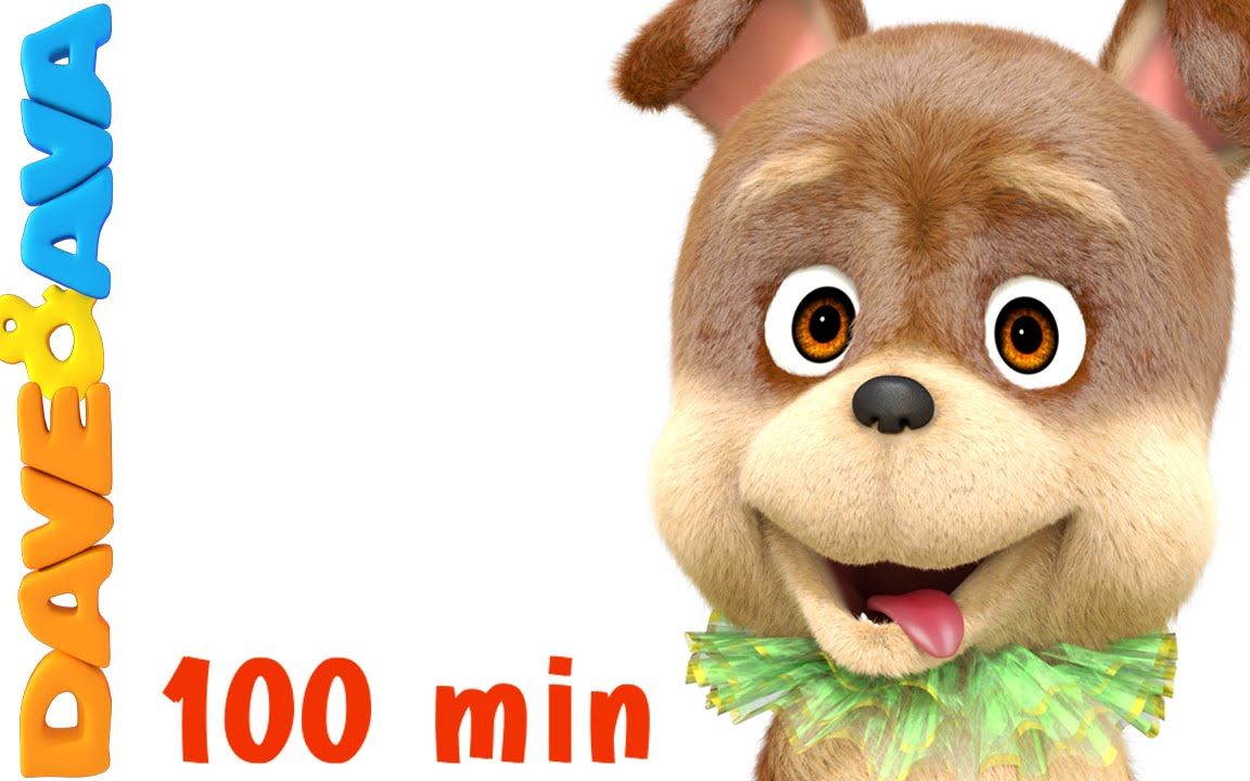 [dave and ava系列]bingo dog song|儿歌100分钟合集