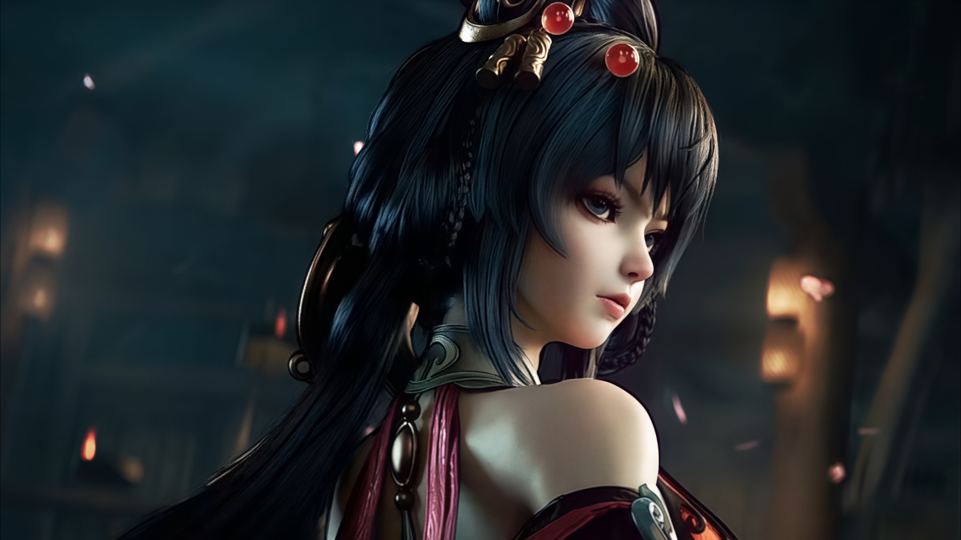 公孙离这皮肤也太美了吧