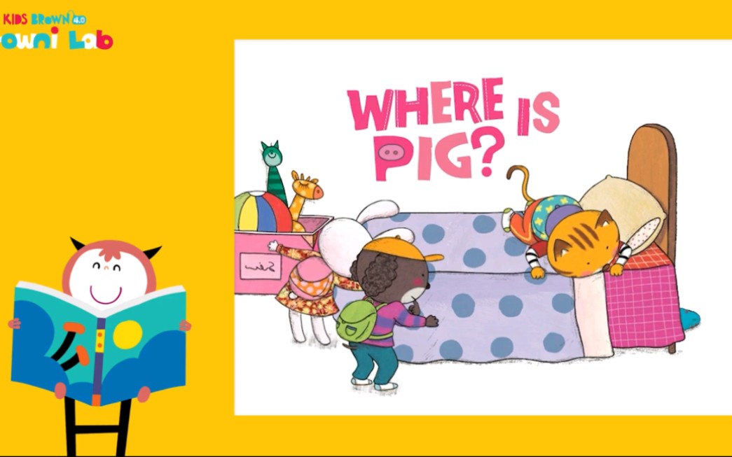 [图]where is pig?布朗儿童英语二级