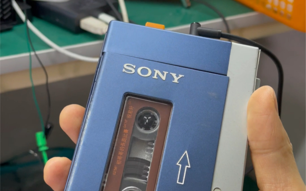 索尼世界第一台walkmansonytpsl2模拟磁带播放器1979年上市我这台带前