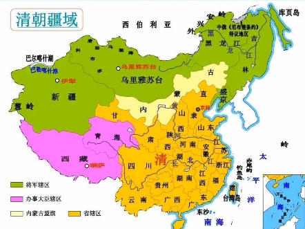 1820年清朝的行政区划都有哪些哔哩哔哩bilibili