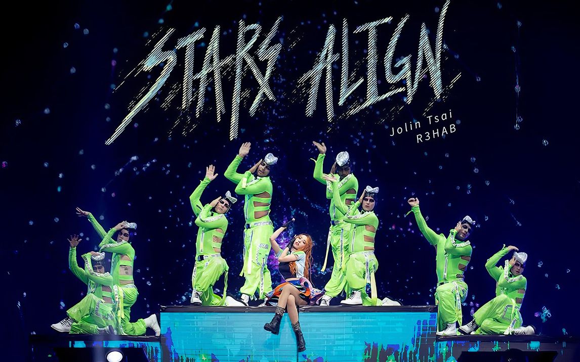 【4k珍藏】蔡依林 x r3hab《stars align》official live video