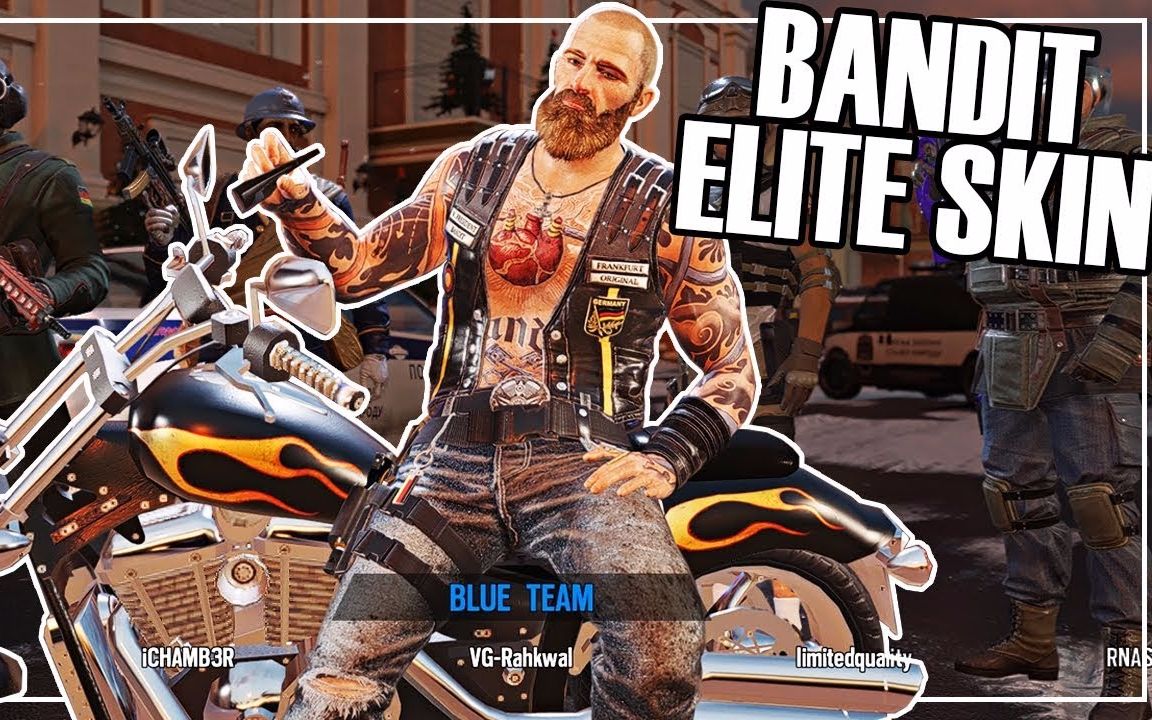 【彩虹六號集錦】biker gang bandit - rainbow six siege (bandit